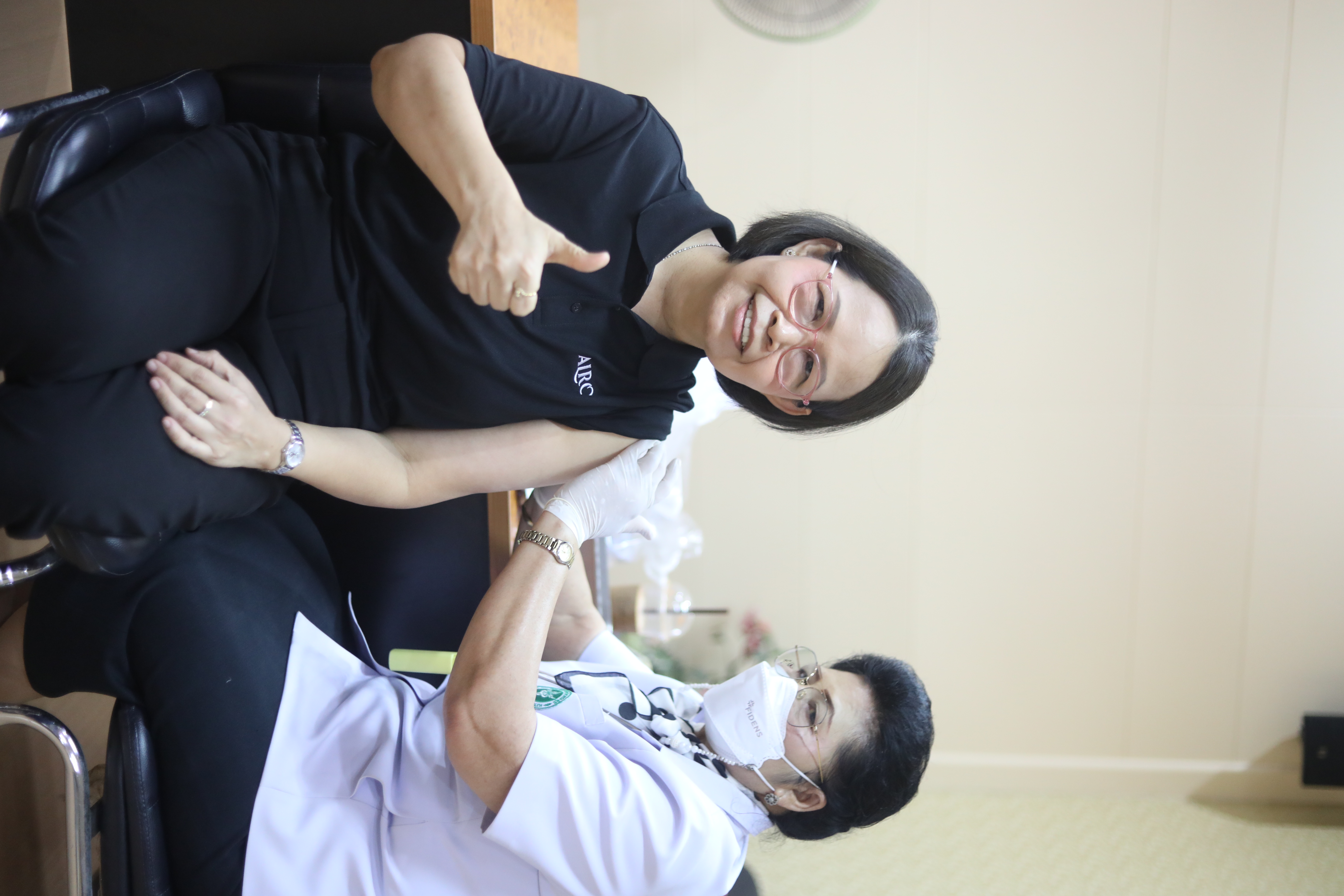 title - ส.ป.ก. จัดสวัสดิการฉีดวัคซีนป้องกันไข้หวัดใหญ่ ชนิด 3 สายพันธุ์ให้กับบุคลากร